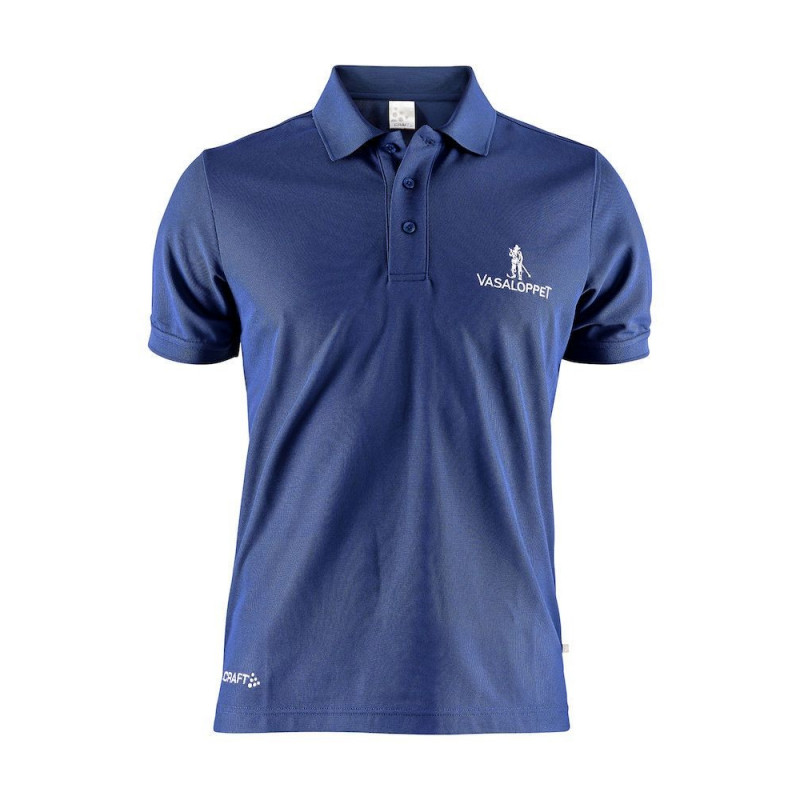 Craft Vasaloppet Polo Pique Dark Navy Craft Vasaloppet Polo Pique Dark Navy