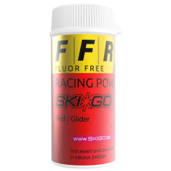 SkiGo FFR Racing Powder red +1 till -5C, Glidvalla