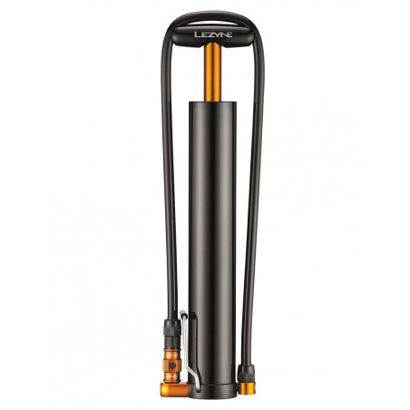 Fotpump Lezyne Micro Floor Drive XL, 35psi, racer/bil/ vanlig ventil silver 300 Fotpump Lezyne Micro Floor Drive XL, 35psi, racer/bil/ vanlig ventil silver 300