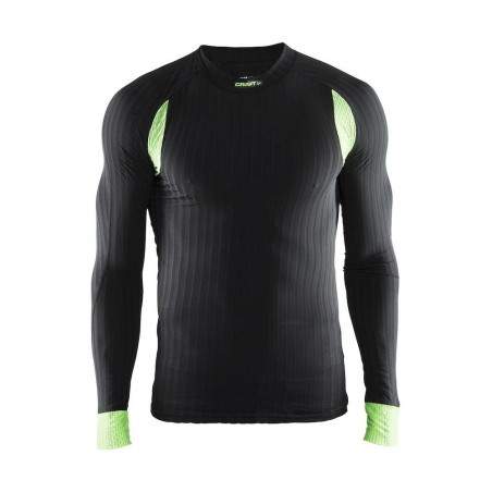 Craft Active Extreme 2.0 Shirt LS Black/Shout Craft Active Extreme 2.0 Shirt LS Black/Shout